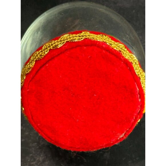 Vintage Nativity Scene Snow Globe With Red & Gold Base - Picture 6 of 10